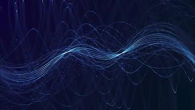 科技粒子光线光纤传输背景视频的预览图
